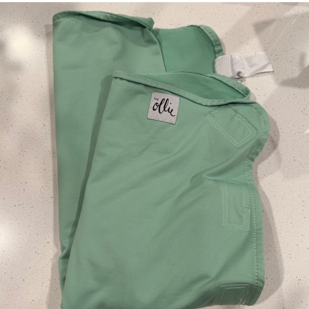 The Ollie Swaddle Adjustable Infant Sleep Sack‎ Mint Green Wrap One Size
